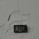 Digital Oven Thermometer Heat Resistant up to 572F/300C, LCD (Black)
