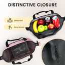 Mini Soft Cooler Bag | TPU Insulated Bag for Lunch Box | 24-Hour Cooling Outdoors Camping Bag | Waterproof Portable | 10-Can 5 Liters (Black)