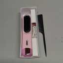 Go Brush Pro 2026 Hair Straightener Brush 300 Million Negative Ionic Portable Cordless Hair Straightener for Women with 4 Temps Fast Heating MCH Ceramic Coating Smooth Frizz - Free Hair Gift for Women