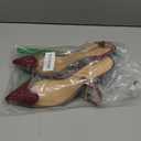 Women's Kitten Heels Clear Slingback Closed Pointed Toe Pumps Low Heel Dress Shoes Sling Back Comfortable Transparent PVC (9, Burgundy)