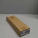 GeLive 12 Inch Wine Glass Holder Under Cabinet Stemware Rack Wine Glass Hanger Storage Organizer for Kitchen and Bar Aluminum Alloy Set of 2 (Black)