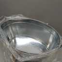 Large 6-Gallon Galvanized Tin Beverage Tub, 20x14x10 inches (Pack of 2)
