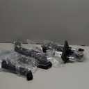 Dual Monitor Stand fits up to 32 inch, 4.4-22 lbs Computer Screens, Dual Monitor Desk Mount Height Adjustable, Monitor Arms for 2 Monitors, Home Office VESA Mounts with Gas Spring, Freelift Black