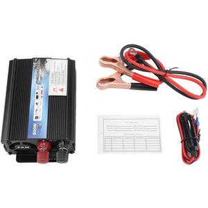 with Solar Panel 12 V,220V / 100V 500W Solar Inverter Converter, Inverter for HouseholdOutdoorsRoad Tripsetc(220V)