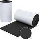 Garage Wall Protector, 2 Roll Garage Car Door Protector Bumper Guard for Car Doors Anti-Collision Waterproof Inflaming Ultra Self Adhesive EVA Foam for Warehouse (2 ROLL: 79" x 8" x 1/4")