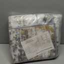 Area Rugs 4x6, Soft Washable Living Room Rugs, Non Slip Abstract Modern Rugs for Bedroom, Low Pile Stain Resistant Foldable Carpet for Dining Room Bedside Entryway Nursery Decor, Grey Gold