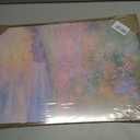 Floating Framed Pink Country Wildflower Artwork Canvas Wall Art 16x24 in