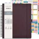POPRUN Teacher Lesson Planner 2026-2027, (Size-8.5'' x 11'') with Gradebook