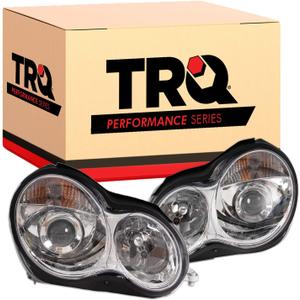 TRQ Performance Headlight Set Fits 2001-2007 Mercedes-Benz TRQ Performance Headlight Set Fits 2001-2007 Mercedes-Benz