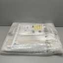 FoldWise Upgraded Folding TV Tray Table - Extra Large & Sturdy Laptop Table for Couch, Height & Angle Adjustable Desk for Dinner, Work & TV - Includes Footrest, Cup Holder, iPad Holder & Edge Stopper ((White) - Bright Wood)