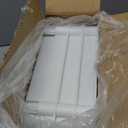 Diaper Caddy Organizer, 3-Tier Movable Diaper Cart with Wheels, Newborn Essentials Must Haves, Diaper Caddy for Wipes & Diapers, Baby Registry Search - Plastic White