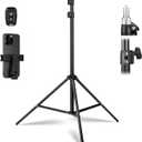 Light Stand for Photography,69in - 86in Portable Extendable Photo Video Tripod Stand,Heavy Duty Light Stand Lighting Tripod with 1/4" Screw for Strobe Light/Webcams/Cameras/Softbo