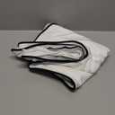 Pillow Covers 20x20 White Couch Pillow Cover Velvet Throw Pillows Covers Minimalist Home Decoration Comfortable Accent Decorative Cushion Cases with Piping Pack of 2 for Living Room Couch Luxury Home