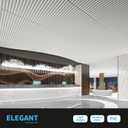 Art3d 2x4 ft Drop Ceiling Tiles 12-Pack, White, 3D Wall Panels with Semi-Cylinder Design for Interior Wall Decor, 24"x48"