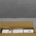 Haddockway Wooden Coat Rack Stand with 8 Hooks New Zealand Pine 3 Adjustable Coat Standing Tree Easy Assembly for Coats, Hats, Scarves and Handbags for Entryway, Hallway, Bedroom, Office, white