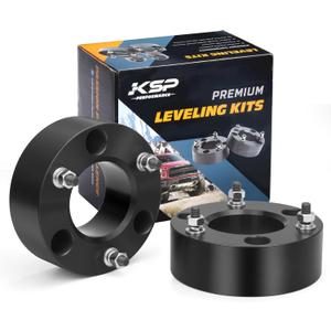 KSP 3" Front Leveling Kits for Silverado 1500 2WD/4WD 2007-2026, Sierra 2WD/4WD 2007-2026, 3 Inch Suspension Strut Spacers Lift Kits for Pickup with 6 Lug