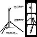 BEIYANG 6.5x6.5 FT Backdrop Stand, Adjustable Photo Background Stand Support kit with Carry Bag for Parties, Decoration, Wedding, Photo Video Studio Shooting