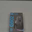 Logitech G502 X Plus Wireless Gaming Mouse: Optical Switches, LIGHTSYNC RGB, 13 Buttons, Infinite Scroll Toggle, <130 hr Battery Life, USB-C, PowerPlay Wireless Charging Capable, for PC/MacOS - Black