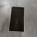 Patio Cushioned Seat Glass Table, 26x14 inch
