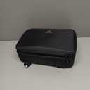 MONSTINA Large Makeup Case, 3 Layers Makeup Bag Cosmetic Organizer Brush Bag Barber Train Case Makeup Artist Box for Hair Curler Hair Straightener Brush Set and Cosmetics