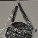 DAWNER 24" Black Toilet Paper Holder Free Standing, Stainless Steel Rustproof Toilet Paper Stand with Storage, Stable Heavy Weighted Flat Base for Apartment, Bathroom, Kitchen, Matte Black Finish