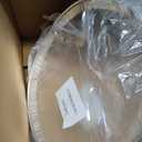 15 Pack Serving Platters 16, Large Disposable Aluminium Foil Serving Trays for Parties, Silver Embossed Foil Serving Dishes/Plates for Vegetable, Fruit, Slices of Cake, Cookies