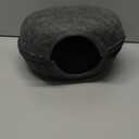 Guinea Pig Hideout, Double Function Guinea Pig Bed with 2 Soft Cushions, Small Animal Cage Accessories for Guinea Pigs, Hamsters, Hedgehogs, and Ferrets (Dark Grey)