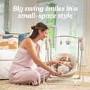Graco Slim Spaces Compact Baby Swing, Tate