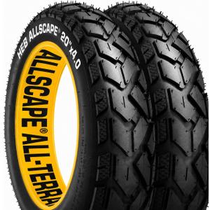 HEB ALLSCAPE Ebike Fat Tires,2 Pack, 20x4