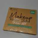 Orighty Makeup Remover Cloths 7-Day Set, Premium & Reusable Makeup Remover Pads, Erase Make-up With Just Water, Make-up Set For Eyes, Lips, Foundation and more, Ideal Choice For Women (Black) (1 Count (Pack of 7))