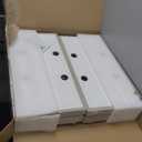 UMIACOUSTICS 4 PCS Acoustic Panels with Hanging Brackets, 2 Thick Fiberglass Sound Proof Panels Removable for Studios, Office, Home Theater Wall- Linen (23.6" x 11.8"-4pcs)