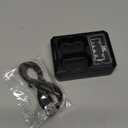 Upgraded NP-W235 Battery Dual USB Charger with USB-C (Type C) Port, Compatible with Fujifilm X-T5 X-T4 X-S20 GFX100S GFX100SII GFX100II GFX100RF GFX50S X-H2 X-H2S, Removable Charging Cable