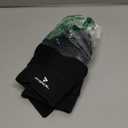 ATERCEL Workout Gloves for Men and Women, Exercise Gloves for Weight Lifting, Cycling, Gym, Training, Breathable and Snug fit (Large, Black)