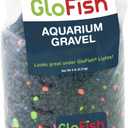 GloFish Aquarium Gravel, Fish Tank Gravel, Black Compliments GloFish Tanks, 5 lb Bag