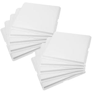5 pc Cake Base Square A3 Plain Paper Pad Cake Display Trays Dinner Plate Table Plate for Bakeries Parties (10 Inches)