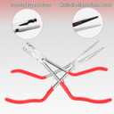 2-Piece Pistol Pliers Set, 11-Inch Long Nose And 10-Inch Long Handle Pistol Pliers, Can Be Used As Fishing Gear And To Hold Nuts And Fasteners, Easy To Work In Tight Spaces