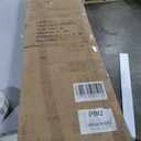 TV Stand - 55-inch Storage Cabinet with 2 Cubbies and 2 Shelves - Entertainment Center for Living Room, Bedroom, or Entryway by Lavish Home (White)