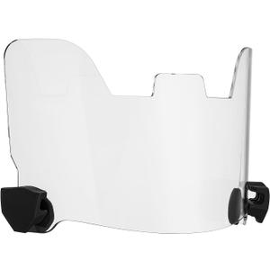 Xuhal 2 Pcs Football Visor for Youth Adult Football Helmet Visor Lacrosse Helmet Eye Shield Eye Protection for Sport (Clear)