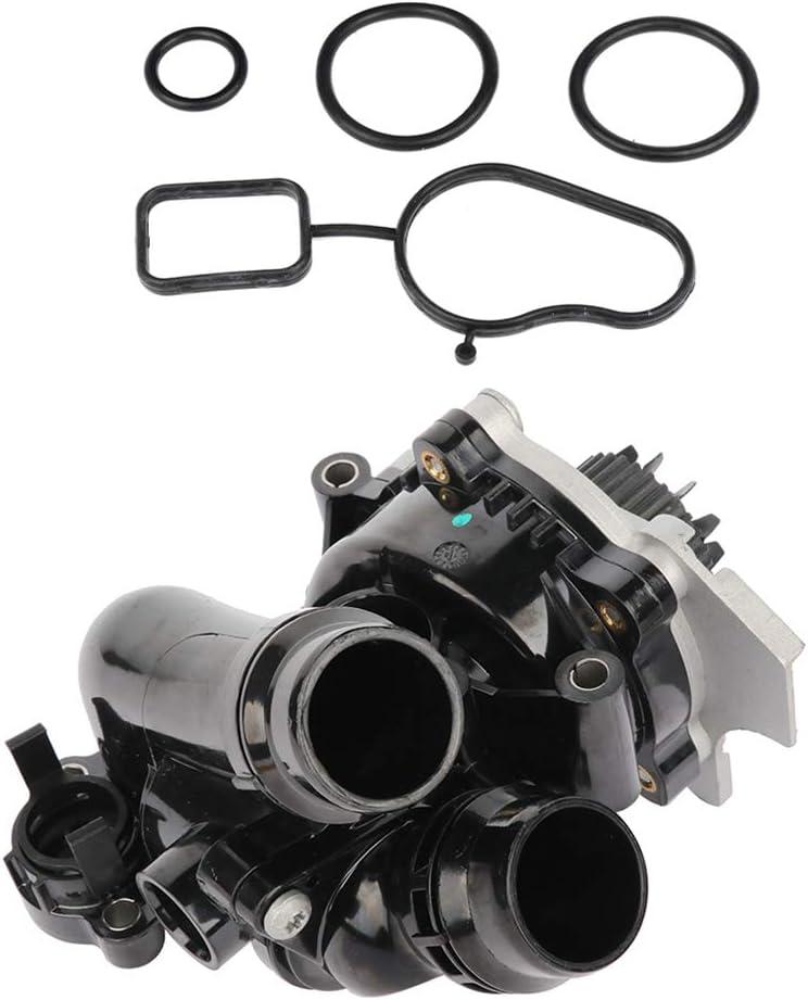 OCPTY Thermostat & Water Pump Housing Assembly for Volkswagen for Audi A4 Quattro A5 Quattro Q3 Q5 for CC Eos for Jetta for TIGUAN A6 Quattro TT A3 Quattro for Golf 2.0L 1.8L L4 DOHC