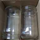 JARMING COLLECTIONS Mason Jars 32 Oz Extra Wide Mouth Glass Jars (Set of 2)