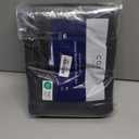 Duvet Cover Queen Size Set - Extra Soft Queen Duvet Cover 90" x 90" with 2 Pillow Shams - Hotel Luxury, Easy Care and Fade Free w/ Zipper Closures & Ties - All Season, Comfy, Cozy & Breathable (Black)