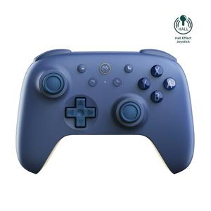 8BitDo Ultimate 2C Bluetooth Controller for Switch, Switch 2, Hall Effect Joysticks, Wake-up Switch 1, Non-linear Digital Triggers, Remappable L4/R4 Bumpers, 6-axis Motion Control and Rumble Vibration - Dark Blue