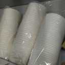 KTOB [50 pack] 12 oz Compostable Coffee Cups with Lids and Kraft Sleeves, Eco Friendly Disposable White Paper Cups Combo for Hot Beverage