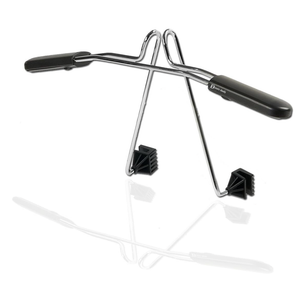 Zento Deals Chrome Car Seat Coat Rack Hanger  11in to fit onto Most headrests (Silver 1)