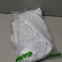 VidaFete 1 Pack Tablecloth 90 * 156 Inch Rectangle Table Cloth Polyester, Stain Wrinkle Resistant Polyester Dining Table Cover for Kitchen Dinning Party Wedding Tabletop Buffet Decoration (White)