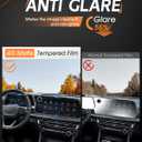 For 2024 2025 2026 Chevrolet Traverse Screen Protector - (2PCS) Matte Anti Glare Tempered Glass - Chevy Traverse (LT, Z71, High Country, RS) 17.7 Inch Touchscreen & 11 Inch Instrument Accessories
