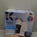 K Cup Coffee Maker With Bold Setting, Single Serve Hot & Iced Coffee Maker for K-Cup and Grounds, 52oz Removable Water Tank, 6 to14oz Brew Sizes, Pod Coffee Machine With Reusable Filter, Blue