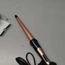 Tapered Curling Wand 1/2-Inch to 1-Inch Tourmaline Ceramic Barrel Professional Wand Curling Iron for Short Medium Long Hair Two Temperature Settings Dual Voltage Auto Shut-Off