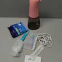 Water Dental Flosser Teeth Cleaner Pick, H2ofloss Cordless Portable Oral Irrigator,5 Mode IPX7 Waterproof Teeth Picks 300ML Rechargeable WaterFlosser for Home Travel (Pink)