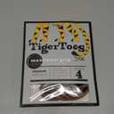 DOK TigerToes Premium Non-Slip Dog Socks for Hardwood Floors - Extra-Thick Grip that Works Even When Twisted - Prevents Licking, Slipping, and Great for Dog Paw Protection (Cool Caramel, Small)